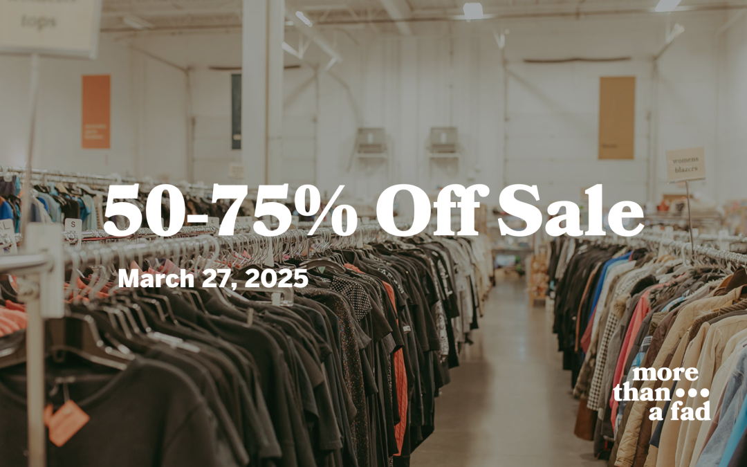 Huge Thrift Sale: Save 50-75% off the Entire Store!