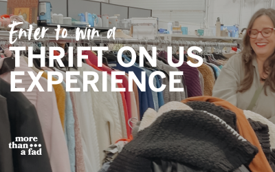 Introducing Thrift on Us: A Monthly Thrift Store Giveaway Supporting Adeara Recovery